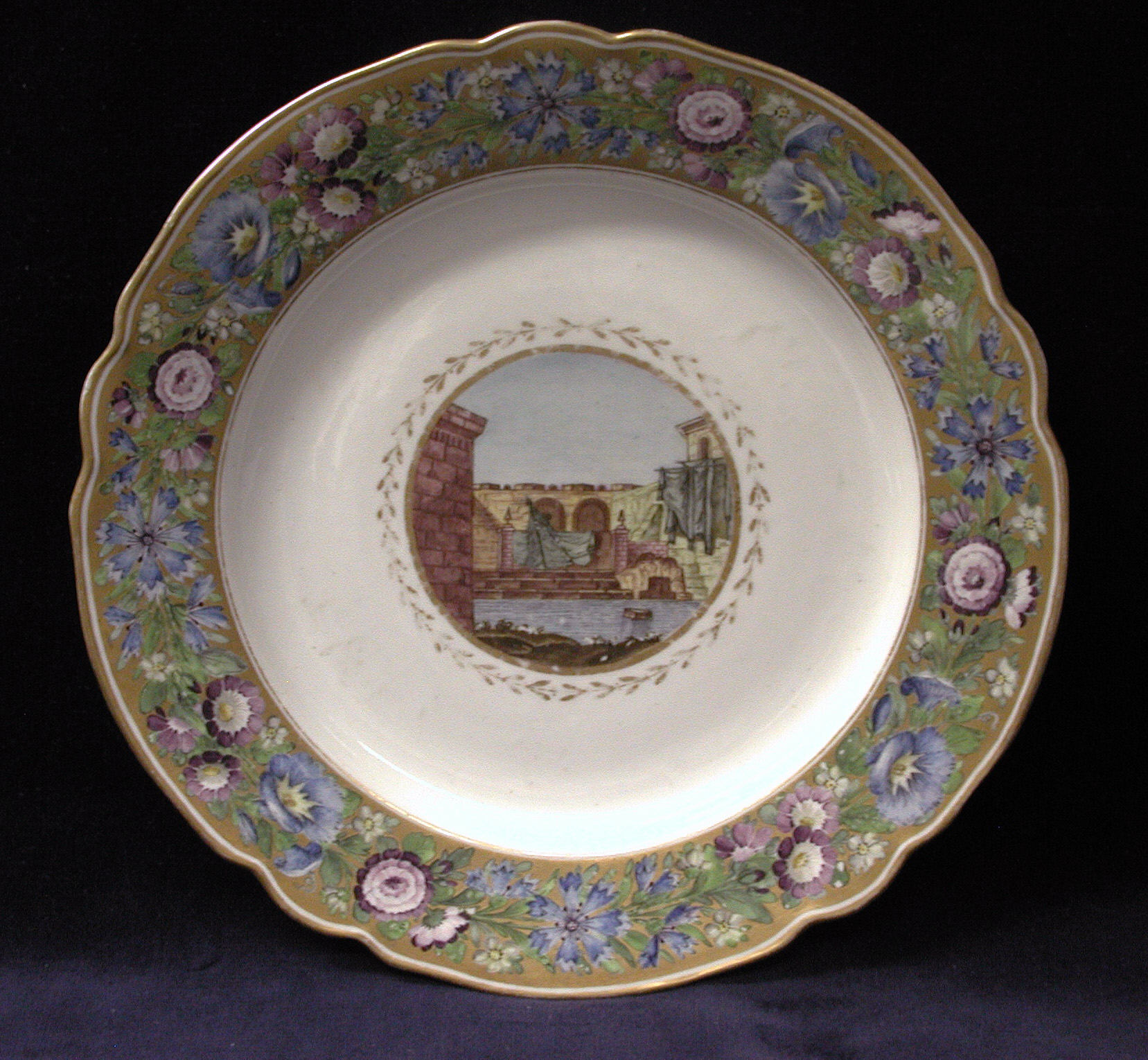 Imperial Porcelain Manufactory, St. Petersburg | Plate | Russian, St ...