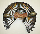Sperada Headdress, silver, Italian or Swiss