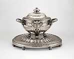 Tureen with cover and stand, Jacques-Nicolas Roettiers (1736–1788, master 1765, retired 1777), Silver, French, Paris