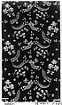 Dress panels, Silk, probably British, London, Spitalfields