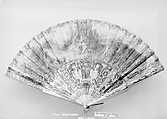 Fan, Paper, mother-of-pearl, French