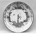 Saucer, Meissen Manufactory German, Hard-paste porcelain, German, Meissen