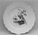 Plate (one of a pair), Tournai  Belgian, Soft-paste porcelain, Belgian, Tournai