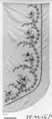 Panels (4), Silk and metal thread on silk, French