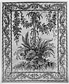 Firescreen panel, Philippe de Lasalle French, Silk on silk, French