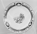 Plate, Imperial Porcelain Manufactory, St. Petersburg  Russian, Hard-paste porcelain, Russian, St. Petersburg