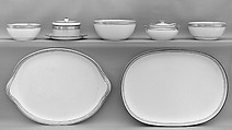 Tray (part of a set), Josiah Wedgwood and Sons British, Pottery, British, Staffordshire