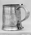 Mug, John Martin Stockar, Silver, British, London