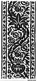Border, Silk, Italian