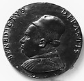 Benedetto de' Pasti, Canon of Verona, Medalist: Matteo de' Pasti (Italian, Verona ca. 1420–after 1467 Rimini), Lead, Italian