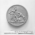 American Liberty, Medalist: Augustin Dupré (French, Saint-Etienne 1748–1833 Armentières-en-Brie), Bronze, copper-brown patina, French