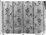 Piece, Silk and metal thread, French