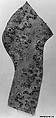 Piece, Silk and metal thread, French