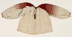 Blouse, linen, cotton, Russian