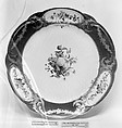 Plate (Assiette à palmes) (1 of 102) (part of a service), Sèvres Manufactory  French, Soft-paste porcelain, French, Sèvres
