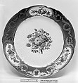 Plate (part of a service), Sèvres Manufactory  French, Soft-paste porcelain, French, Sèvres