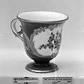 Ice cream cup (Tasse à glace) (part of a service), Sèvres Manufactory French, Soft-paste porcelain, French, Sèvres