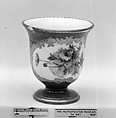 Ice cream cup (Tasse à glace) (part of a service), Sèvres Manufactory French, Soft-paste porcelain, French, Sèvres