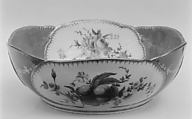 Salad bowl (saladier) (one of six) (part of a service), Sèvres Manufactory  French, Soft-paste porcelain, French, Sèvres
