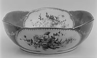 Salad bowl (saladier) (one of six) (part of a service), Sèvres Manufactory  French, Soft-paste porcelain, French, Sèvres