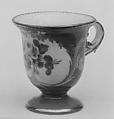 Ice cream cup (tasse à glace) (one of thirty-one) (part of a service), Sèvres Manufactory French, Soft-paste porcelain, French, Sèvres