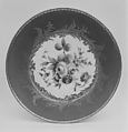 Saucer (one of nine) (part of a service), Sèvres Manufactory French, Soft-paste porcelain, French, Sèvres