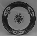 Plate (assiette à palmes) (1 of 102) (part of a service), Sèvres Manufactory  French, Soft-paste porcelain, French, Sèvres