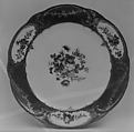 Plate (assiette à palmes) (1 of 102) (part of a service), Sèvres Manufactory  French, Soft-paste porcelain, French, Sèvres