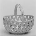Basket, Loosdrecht  Dutch, Hard-paste porcelain, Dutch, Loosdrecht