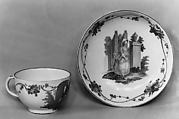 Cup and saucer, Ludwigsburg Porcelain Manufactory German, Hard-paste porcelain, German, Ludwigsburg