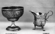 Cream jug, William Townsend, Silver, Irish, Dublin