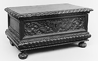Casket, Wood, probably Italian, Tuscany