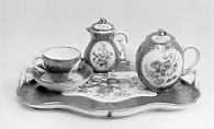 Tray (part of a service), Sèvres Manufactory (French, 1740–present), Soft-paste porcelain, French, Sèvres