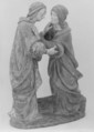 The Visitation, Painted terracotta, Italian, Florence
