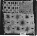 Fragment of a sampler, Wool on cotton, possibly Italian