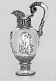 Milk jug (part of a service), Marc Jacquart (active by 1797, recorded 1829), Silver, mother-of-pearl, French, Paris