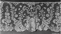 Flounce, Needle lace, French