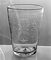 Flip or toddy glass, Glass, Dutch