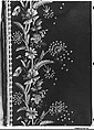 Sample, Silk on silk, French