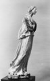 The Angel Gabriel, Possibly by Masseo Civitali (active ca. 1489–1511), Painted and partially gilt terracotta, Italian, Lucca