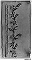 Sample, Silk on silk, French