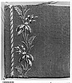 Sample, Silk on silk, French