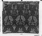 Piece, Silk and metal thread, Italian