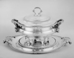 Soup tureen with cover and stand, Paul Storr (British, 1771–1844), Silver, British, London