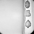 Section of a spoon handle, Silver, French, Toulouse