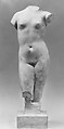 Torso, Alphonse Legros  French and British, Plaster, French