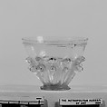 Wineglass fragment, Glass, Italian, Venice (Murano)