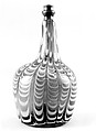 Bottle, Glass, pewter, Italian, Venice or French