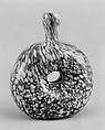 Ring bottle, Glass, French, Cantal (La Margéride)