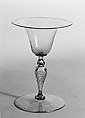 Wineglass, Glass, Italian, Venice (Murano)
